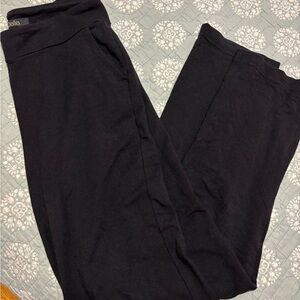 dalia black lounge pants, oversized fit